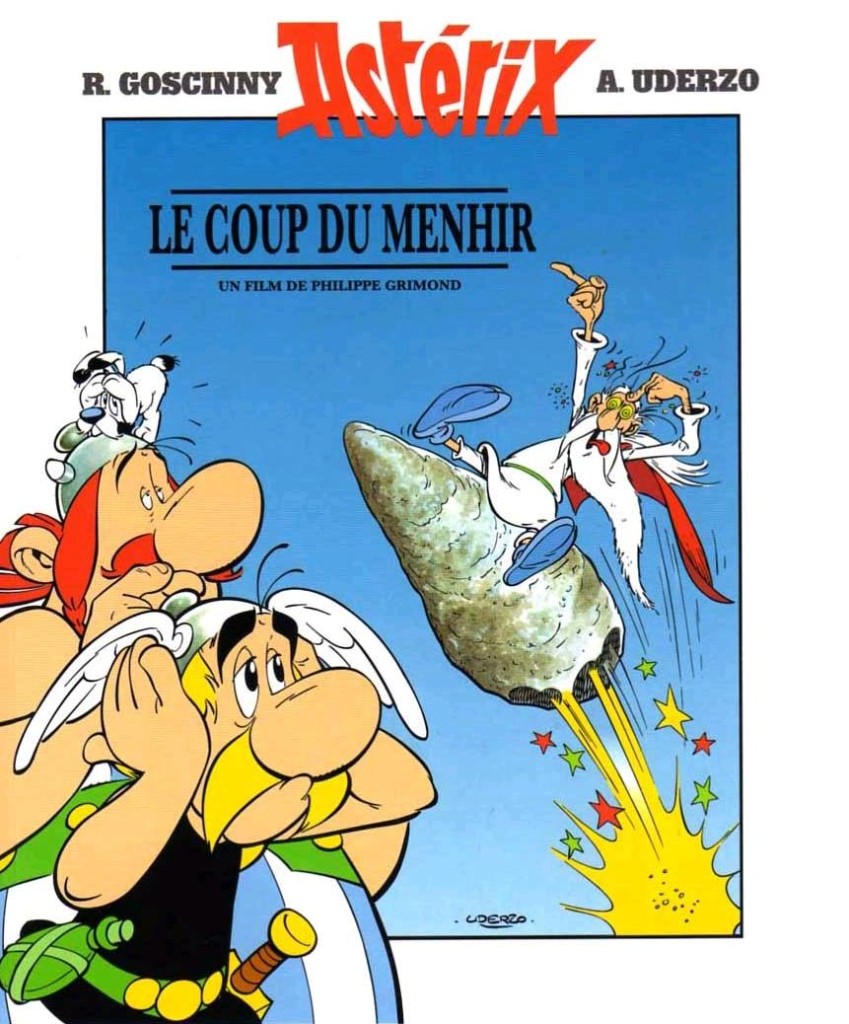 Большой бой Астерикса / Astérix et le coup du menhir (1989) MP4