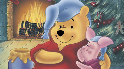 скриншот к Винни Пух: Рождественский Пух / Winnie the Pooh: A Very Merry Pooh Year (2002) MP4