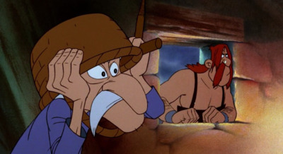 скриншот к Большой бой Астерикса / Astérix et le coup du menhir (1989) MP4