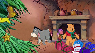 скриншот к Винни Пух: Рождественский Пух / Winnie the Pooh: A Very Merry Pooh Year (2002) MP4