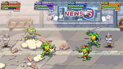 скриншот к Teenage Mutant Ninja Turtles: Shredder's Revenge (2021) PC